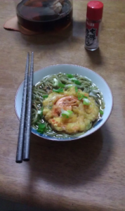 Mathieu2 udon with shrimp tempura