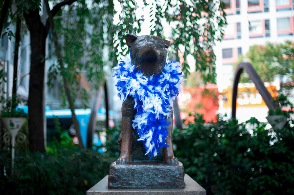 Hachiko Statue at Shibuya station