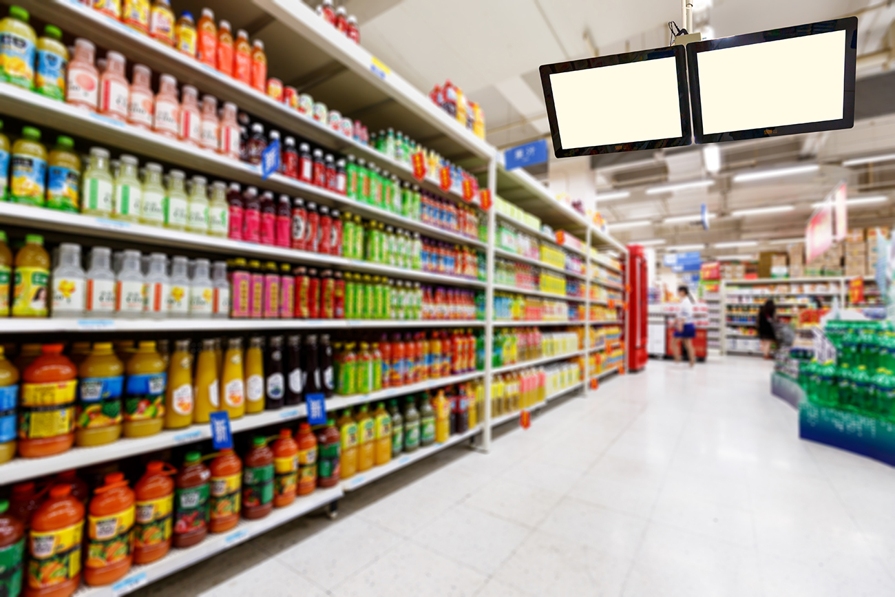 Juice aisle