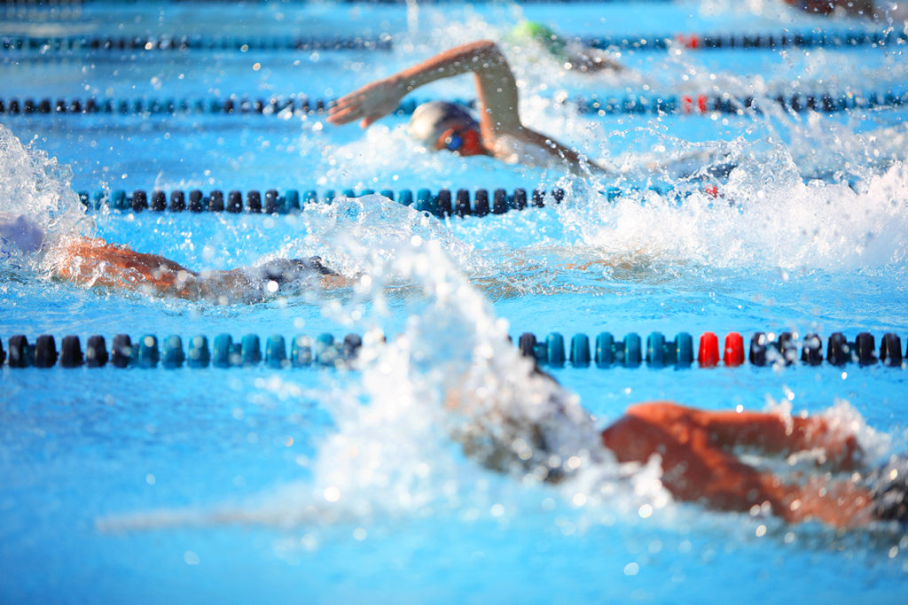 Laps in pool